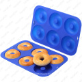 Donut Pan with 6 cup Silicone Cake Plate - Muffins Pan Cake Pan Mold